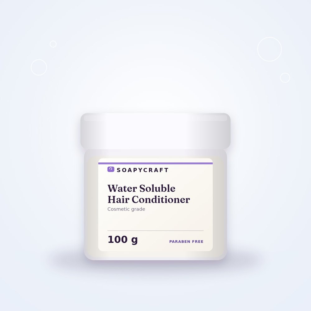 Water Soluble Hair Conditioner (Silicone Based) - buy online at Soapycraft