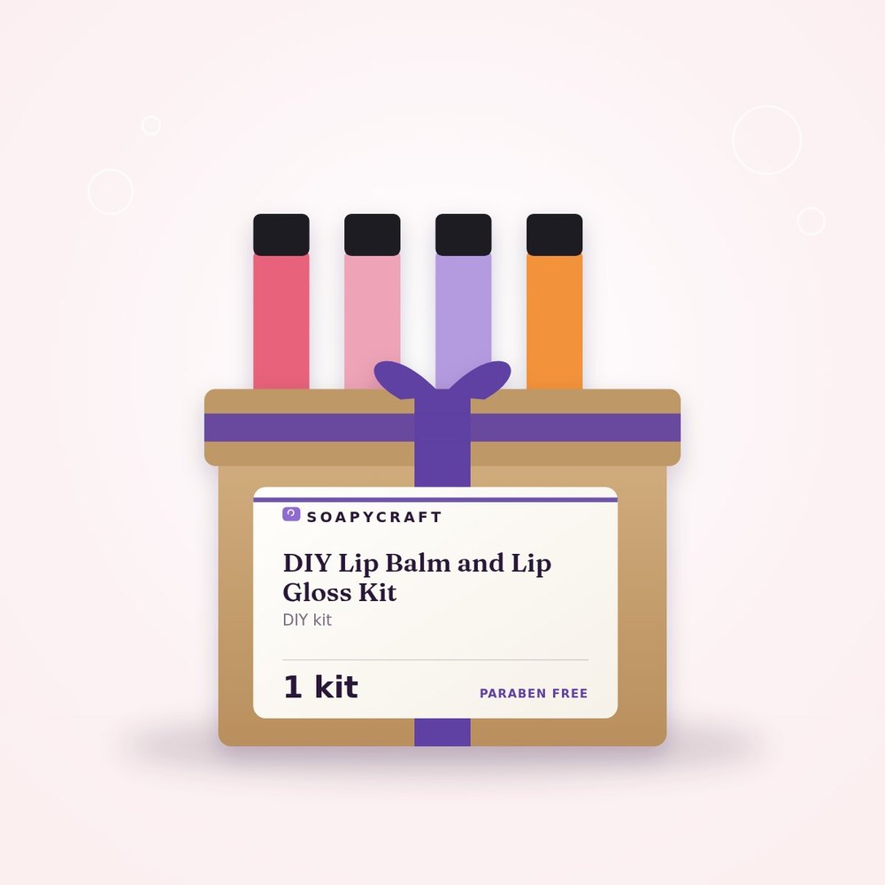 DIY Lip Balm and Lip Gloss Kit - buy online at Soapycraft