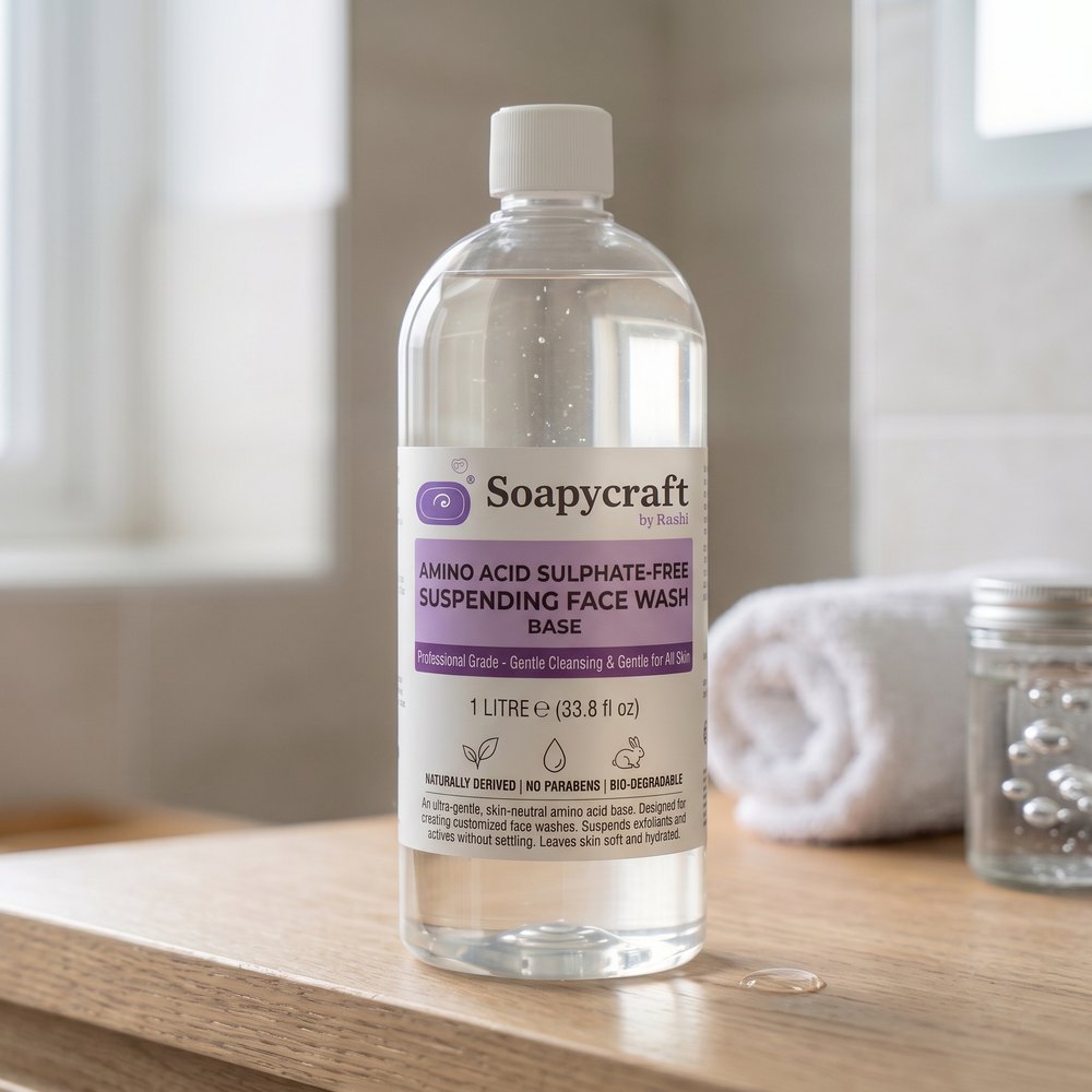 Amino Acid Sulphate Free Suspending Face Wash Base - buy online at Soapycraft