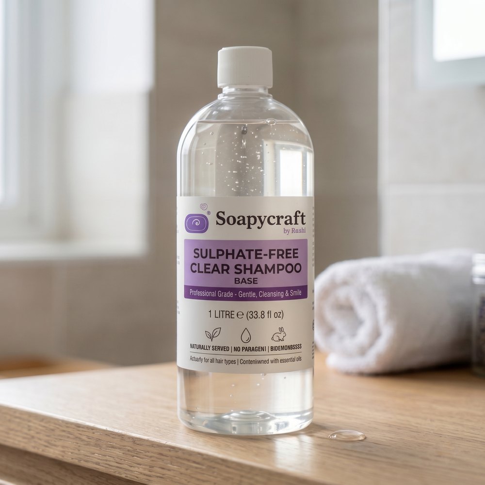 Premium Sulphate Free Clear Shampoo Base - buy online at Soapycraft