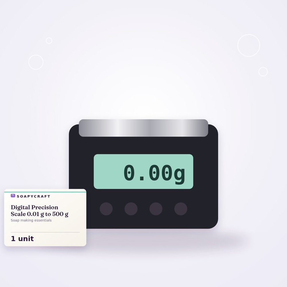 Digital Precision Scale 0.01 g to 500 g - buy online at Soapycraft