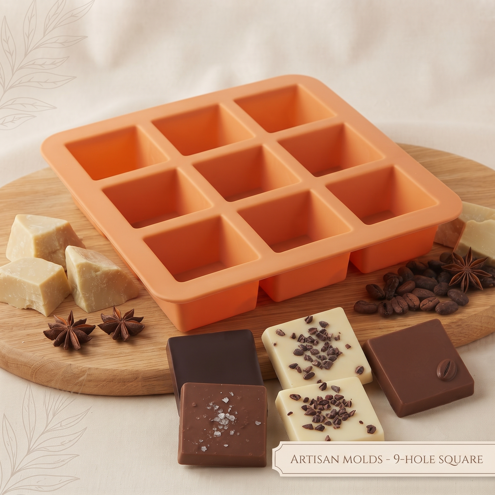 6 Cavity Rectangle Silicone Soap Mould - 100 g Bars - buy online at Soapycraft